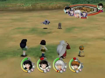 Inuyasha - The Secret of the Cursed Mask screen shot game playing